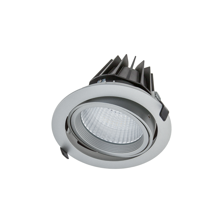 45W Gimbal Silver 4000K