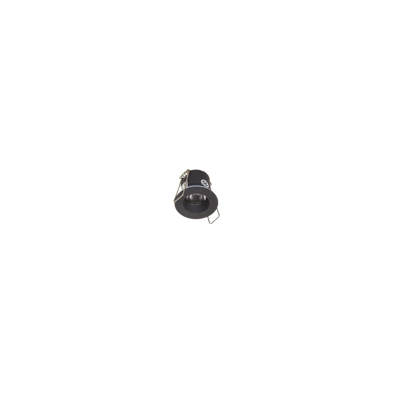 Exterior Narrow Beam Small Effect Downlight Black 3000K