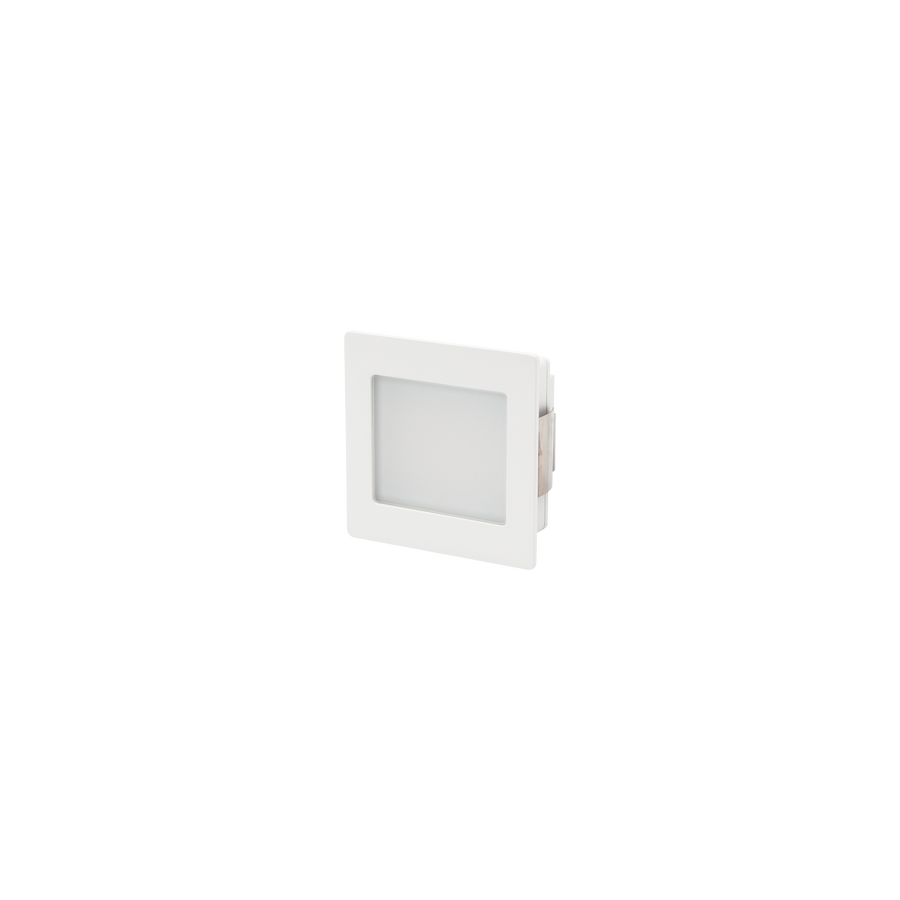 Designline Square Frosted Textured White 3K/4K - c/w driver