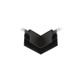 Surface Mount Deep L Profile Connector Right (Horizontal) Black