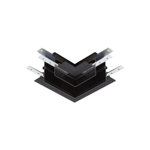 Recessed Deep L Profile Connector Left (Horizontal) Black