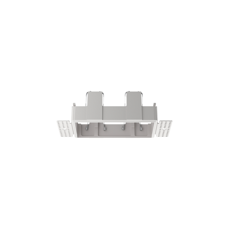 Cevon Type Trimless Rectangular Double Frame for M61 White