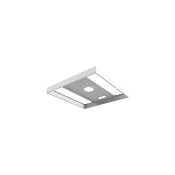 6x6 Surface Mount Kit White