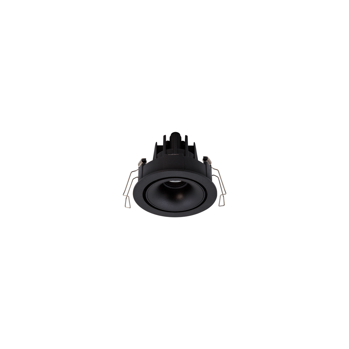 Cevon Dark Art Tilt/Rotate Small Downlight Kit Black, Matt Black 3000K