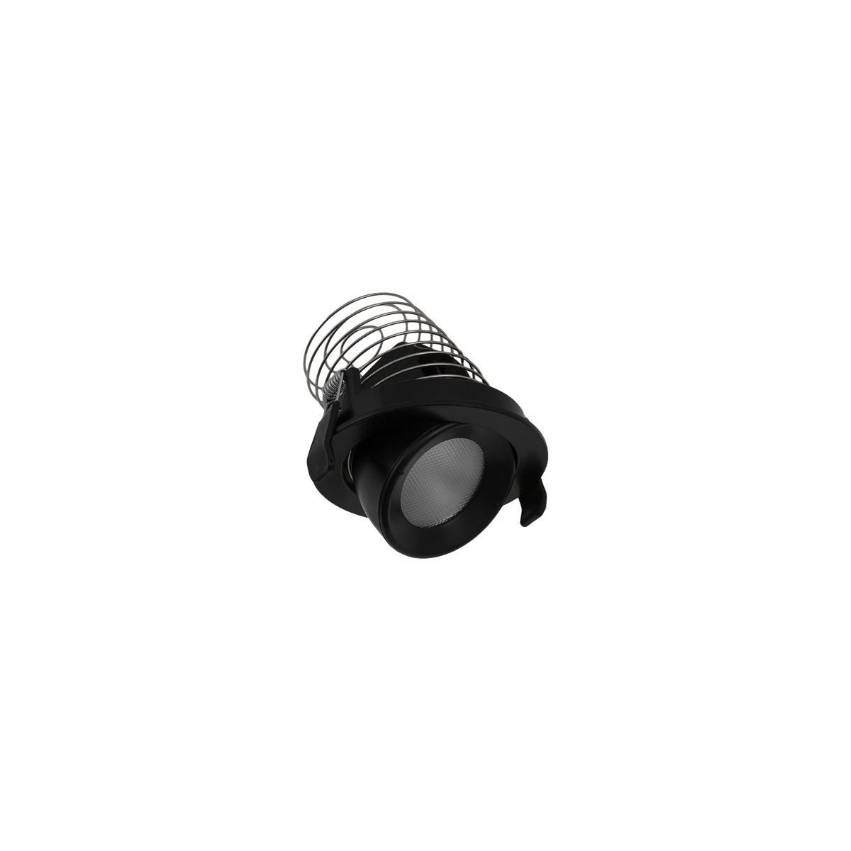 13W Tilt / Rotate Downlight Kit Black 4000K