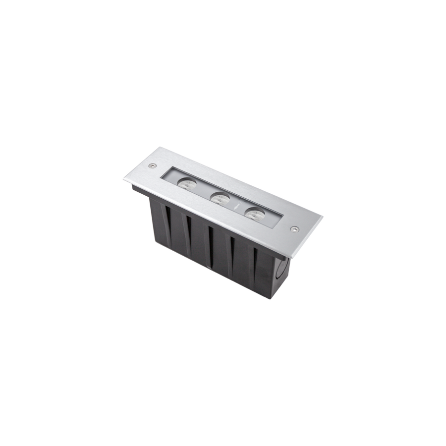 6W Exterior Inground or Recessed Asymmetric 316 Stainless Steel 2700K