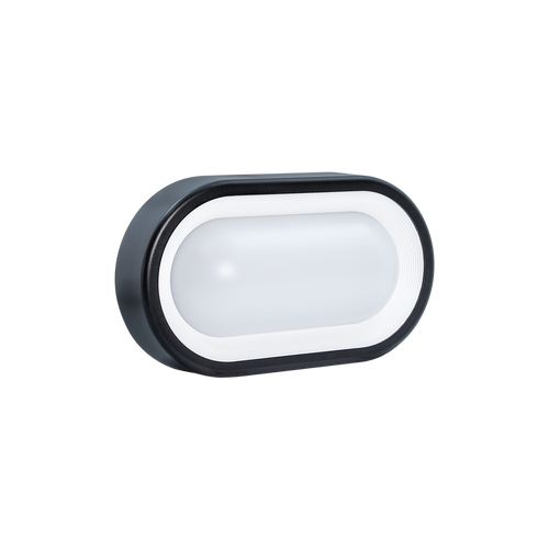 Medium Lunar Series Bulkhead Black, White Trim 3000K