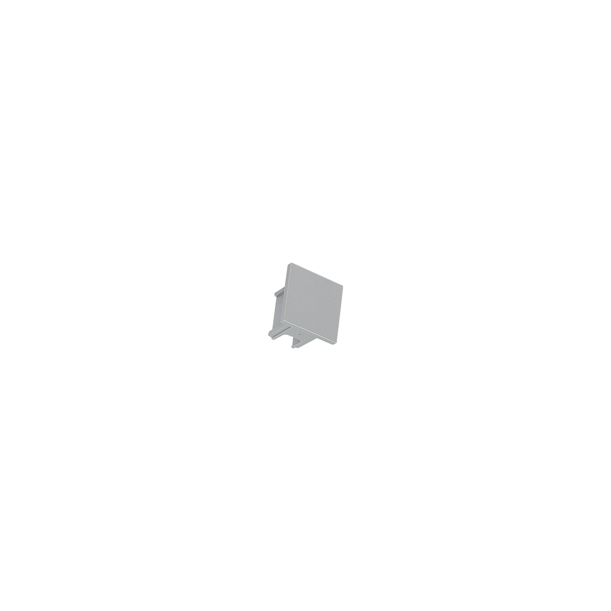 Track 3 Circuit End Cap Silver
