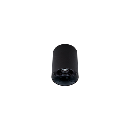 Cevon Dark Art Sml Surface Mount Downlight Black, High Gloss Black 3K