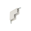 Surface Mount Deep L Profile Connector Wall (Vertical) White