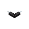 Standard L Profile Connector Right (Horizontal) Black