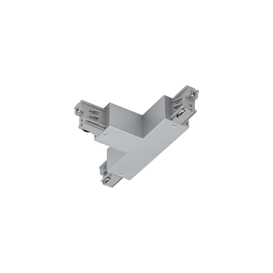 Track 3 Circuit T Connector Earth Left Silver