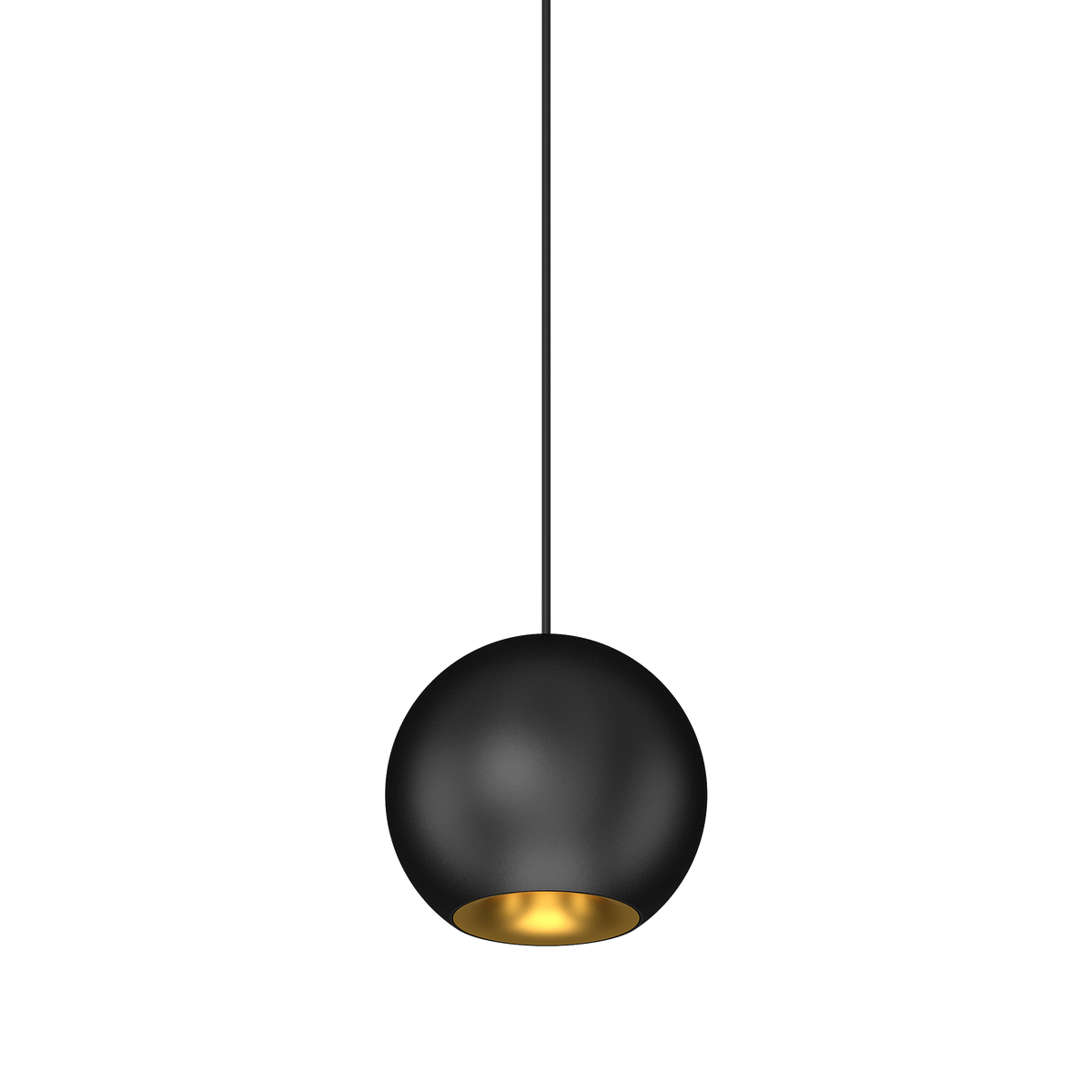 Cevon M60 Type 26 Dark Art Pendant Spot Black, Gold 2700K