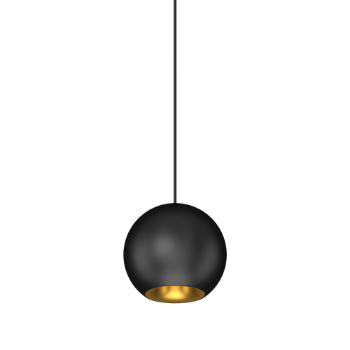 Cevon M60 Type 26 Dark Art Pendant Spot Black, Gold 2700K