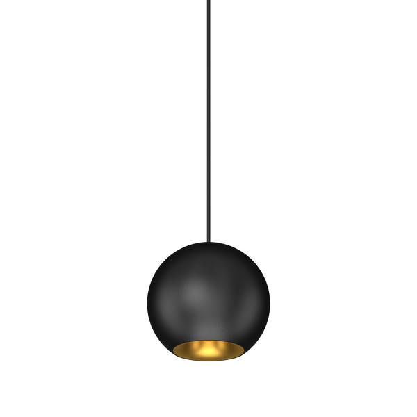 Cevon M60 Type 26 Dark Art Pendant Spot Black, Gold 2700K