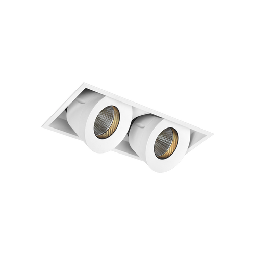 Sophia Double Tilt/Rotate Downlight Kit White 4000K