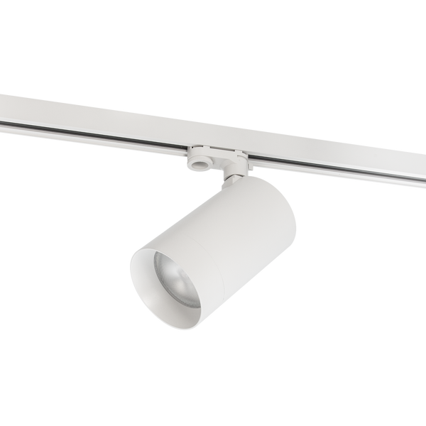 Three Circuit Track Spot Large White 4000K