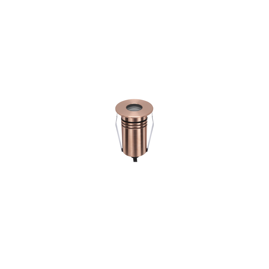 Exterior Recessed Standard Up or Down Dimmable Copper 3000K 60°
