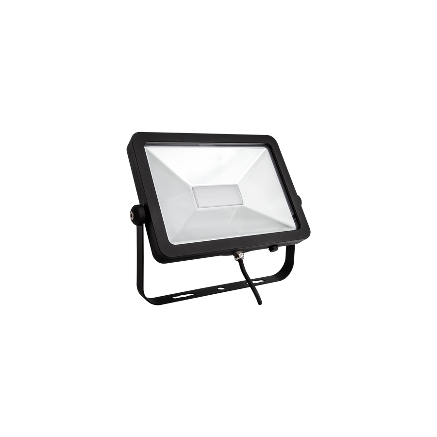 50W Exterior Flood Black 4000K