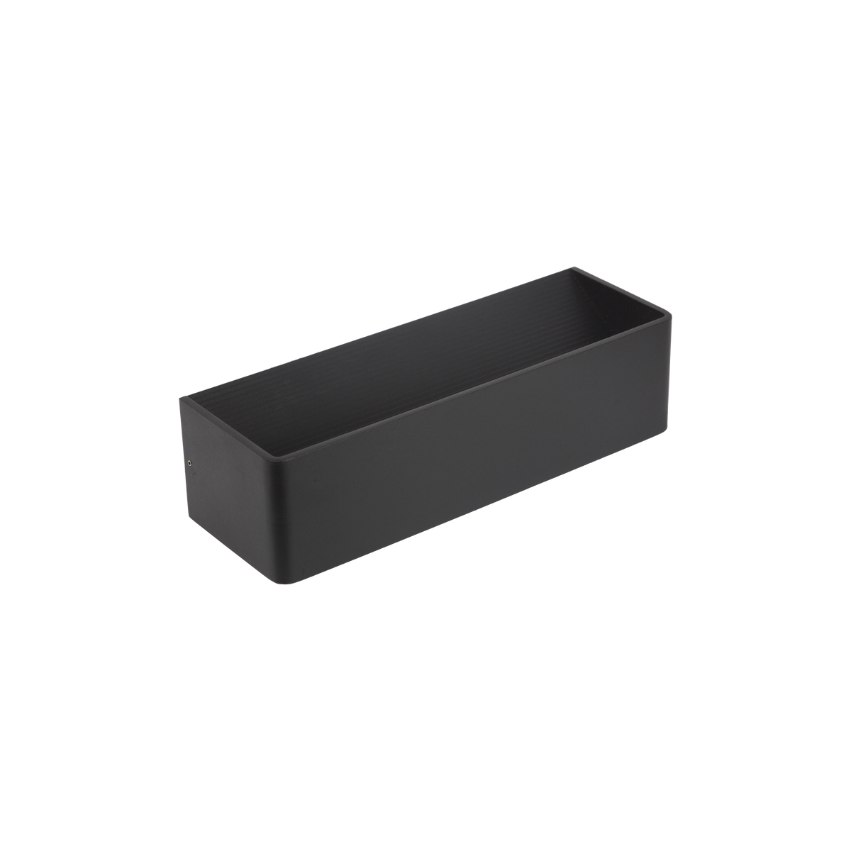 Two Way Wall Light Medium Black 3000K