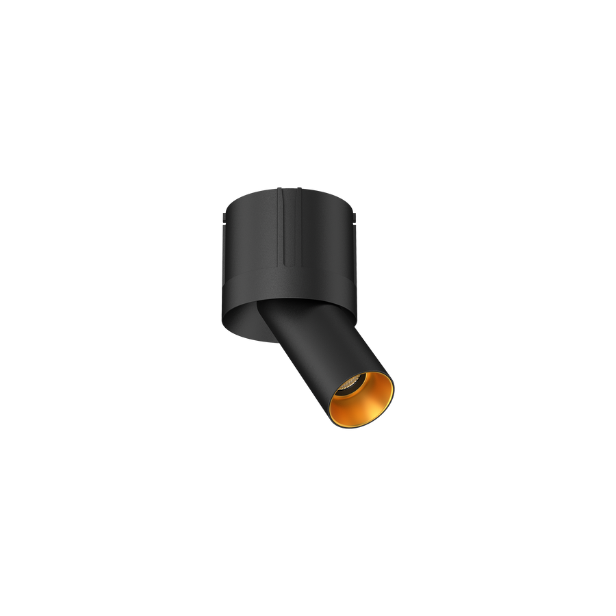 Cevon M80 Type 5 Dark Art Adj Spot Black, Gold 3000K