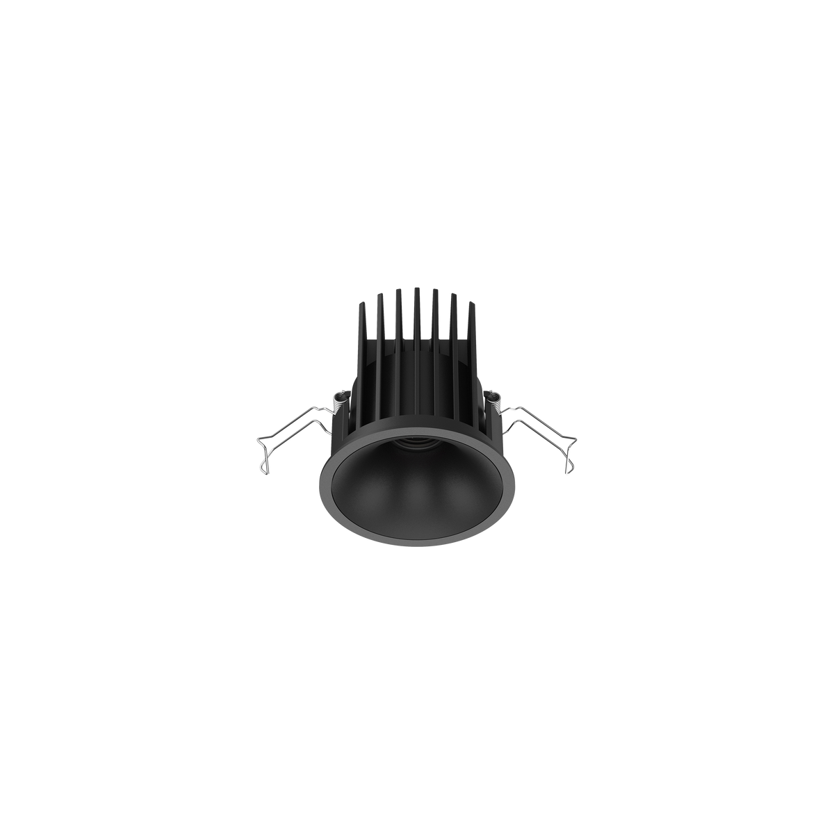 Cevon Medium Darklight Slim Trim Downlight Kit Black 4000K