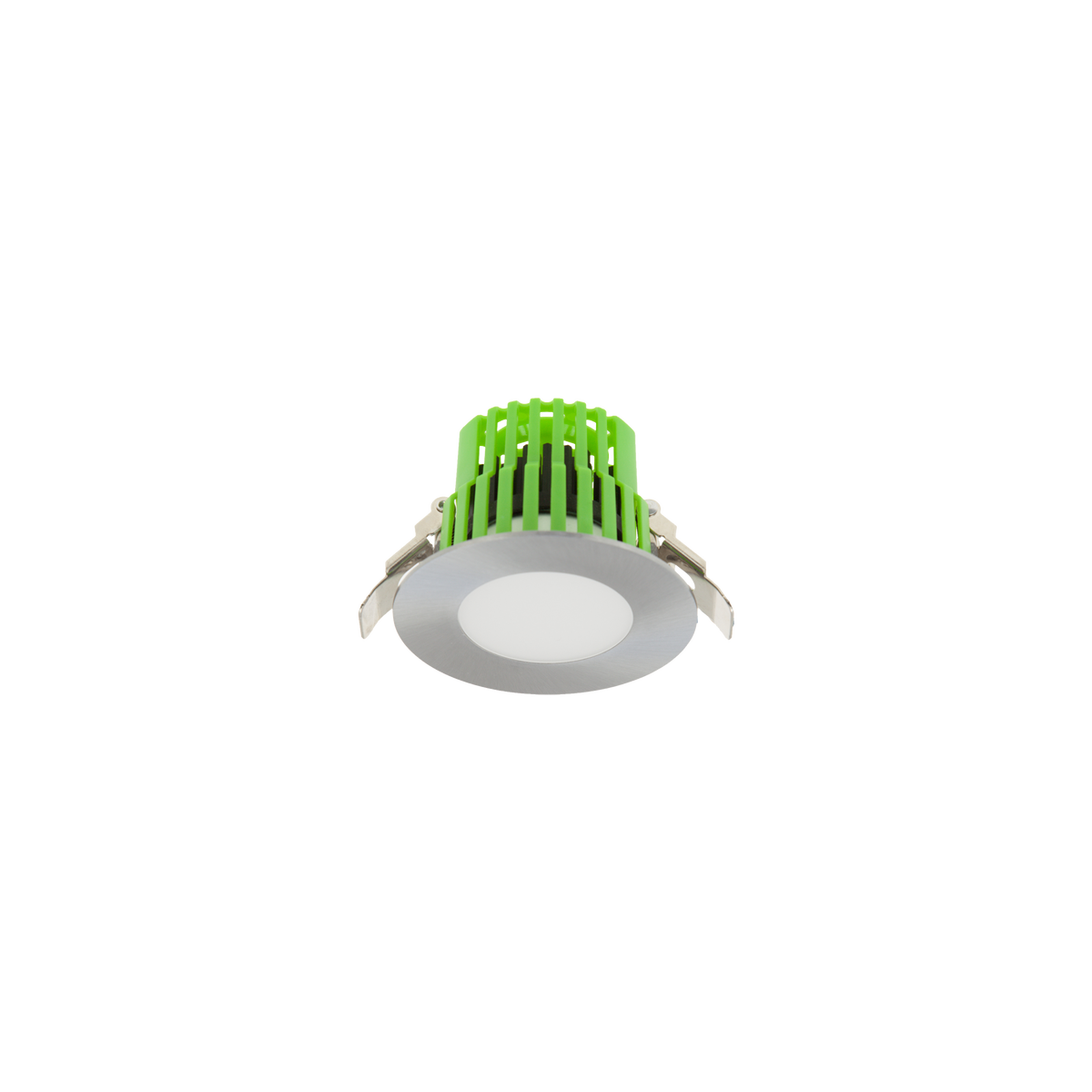 11W Flat Series Brushed Aluminium 3000K