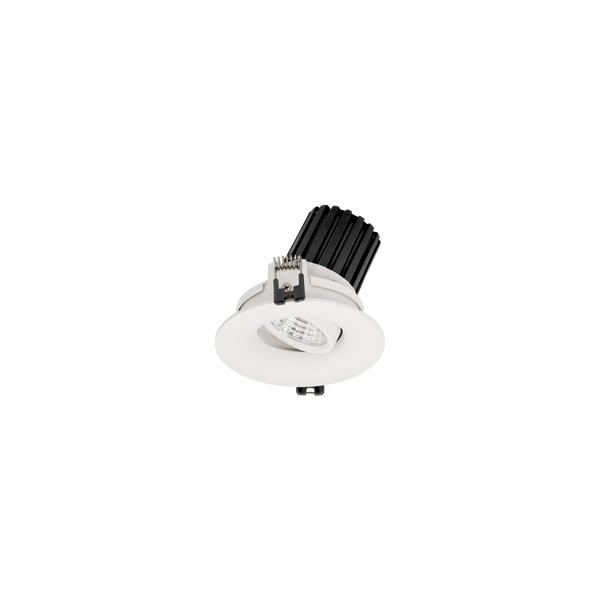Curve Tilt Downlight Kit White 3000K