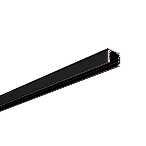 48V DC Track Surface Mount - Standard 2M Black