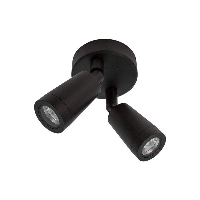 Mariner II Double Spot 2 x 9W Black 2700K