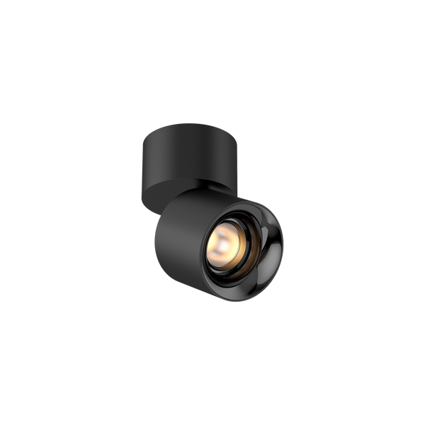 Cevon Pinot Tilt/Rotate Spot Black, High Gloss Black 3000K