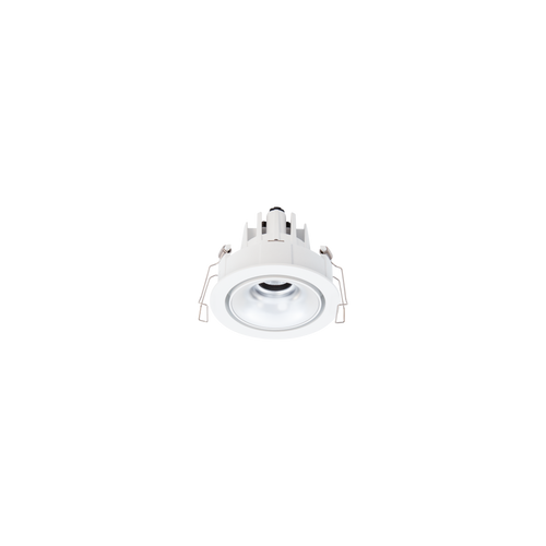 Cevon Dark Art Tilt/Rotate Small Downlight Kit White, Silver 3000K