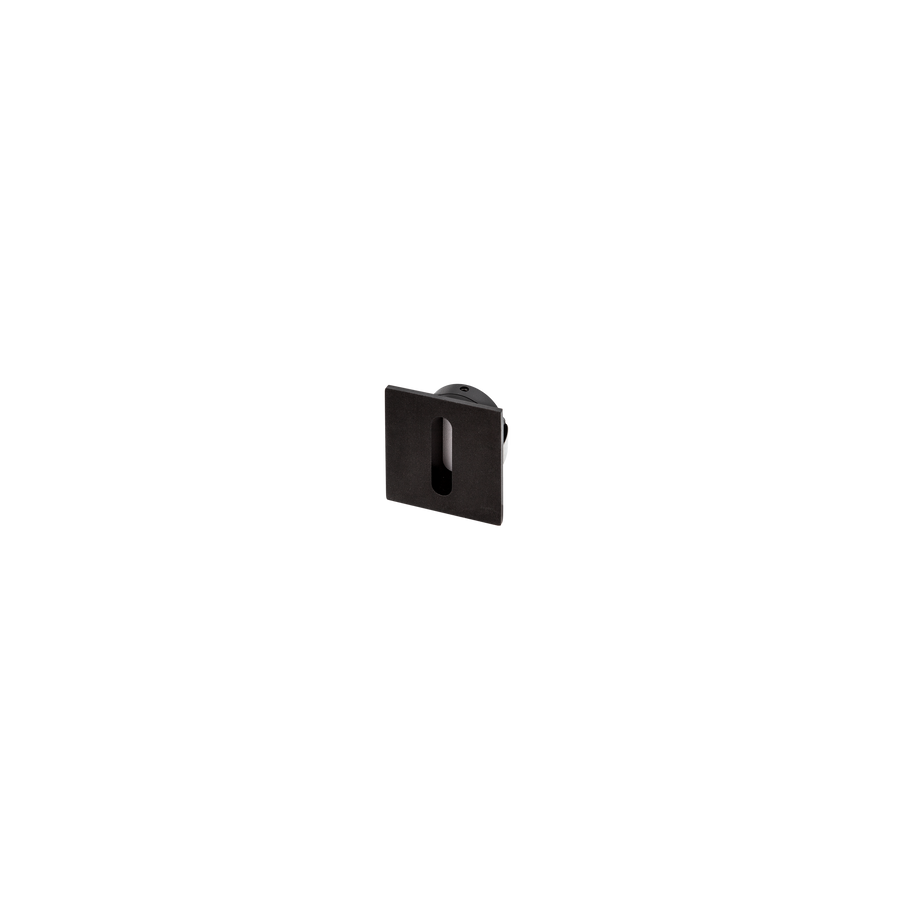 Mini Slot Square Black 3000K