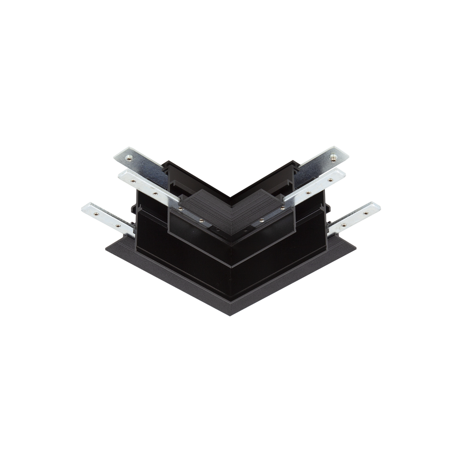 Recessed Deep L Profile Connector Left (Horizontal) Black