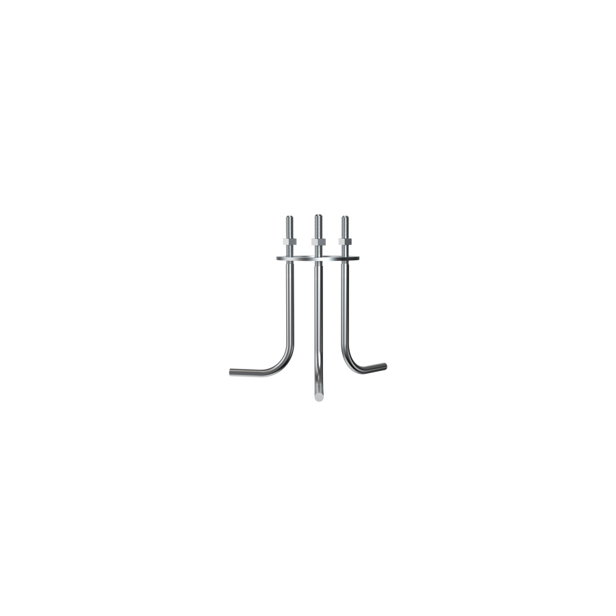 Porcini J-Bolt Anchor Kit Accessory