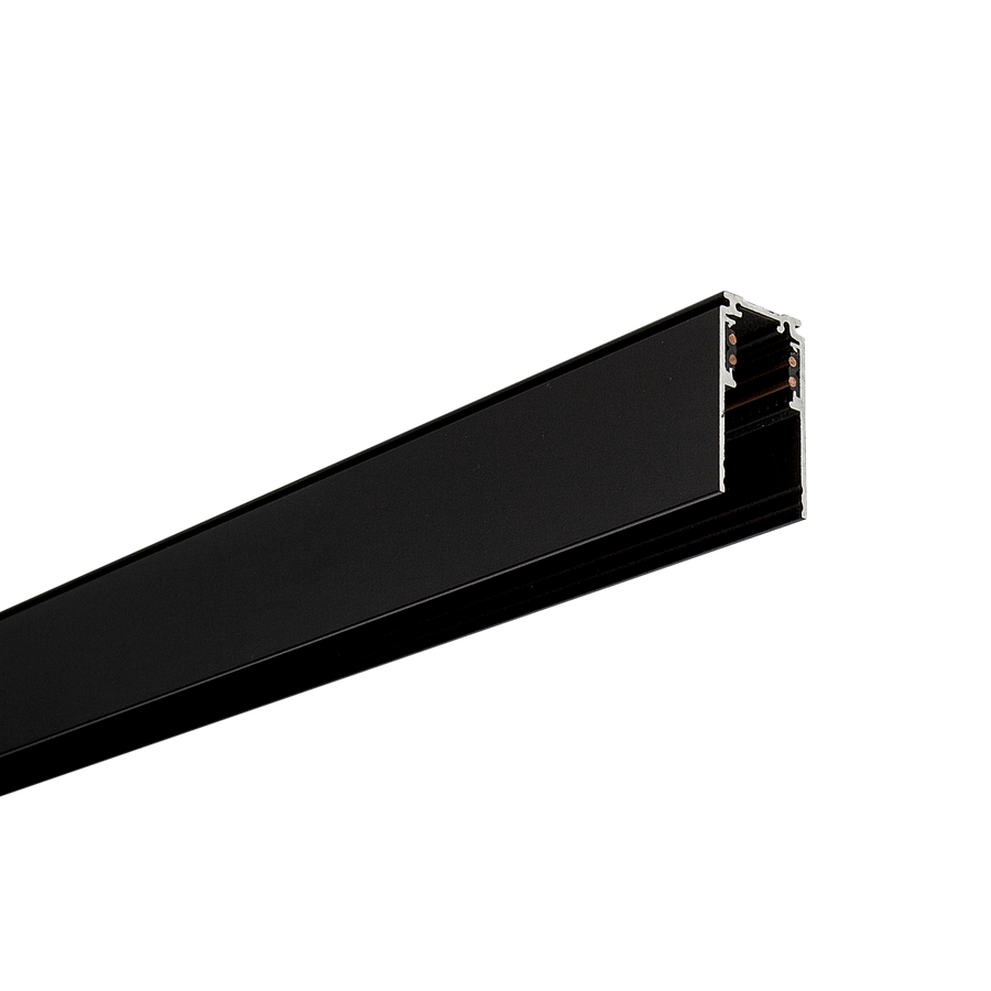 48V DC Track Surface Mount - Deep 1M Black