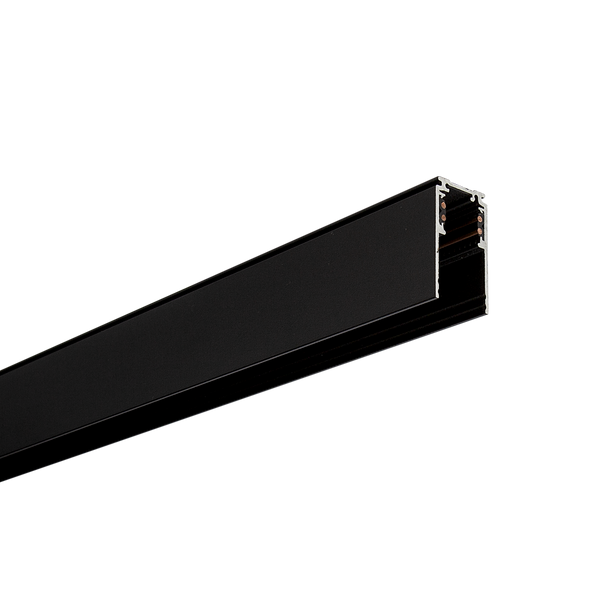 48V DC Track Surface Mount - Deep 1M Black