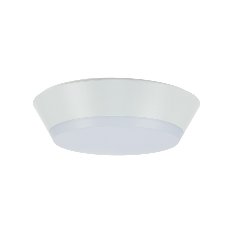 Draft 18W Non-Dimmable Button White 3000K