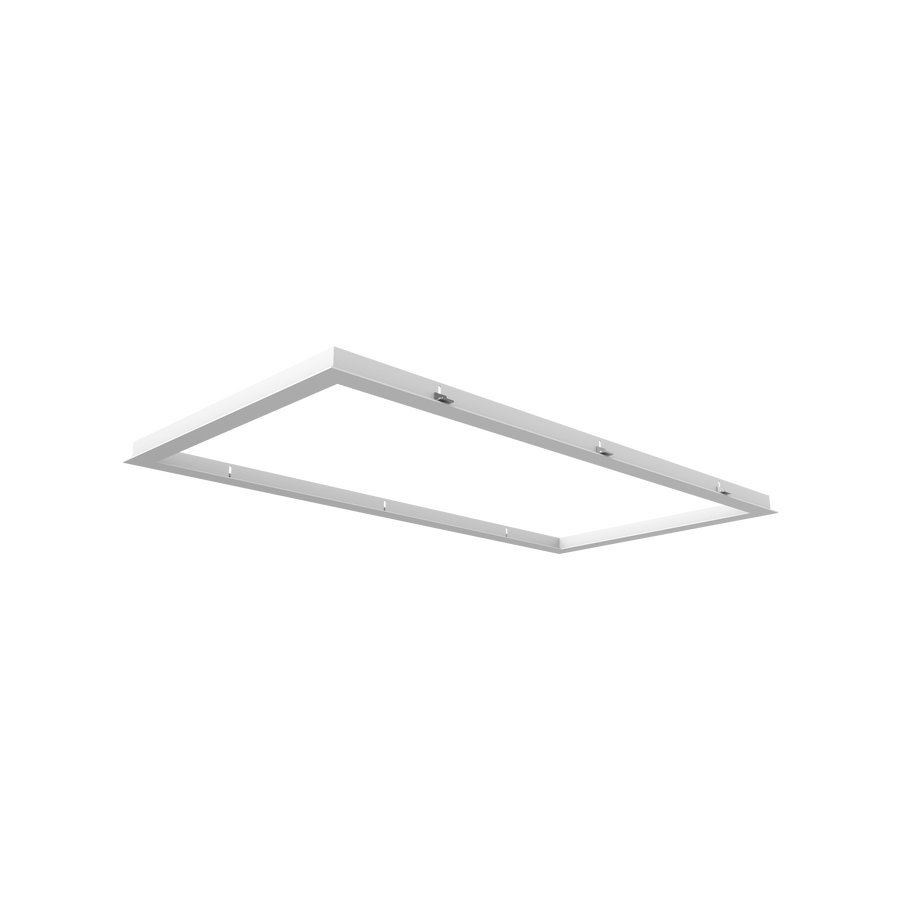 12x6 Recessed Frame Kit White