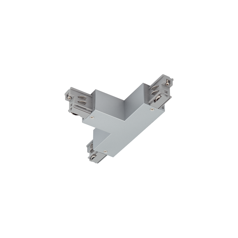 Track 3 Circuit T Connector Earth Left Silver