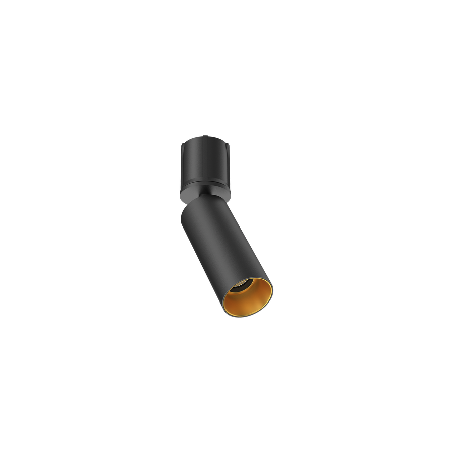 Cevon M40 Type 5 Dark Art Adjustable Spot Black, Gold 3000K
