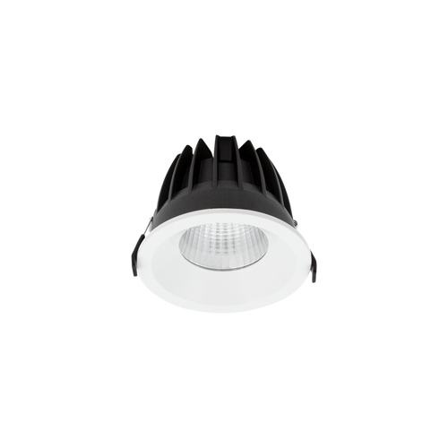 Round Commercial Large Downlight White 3000K