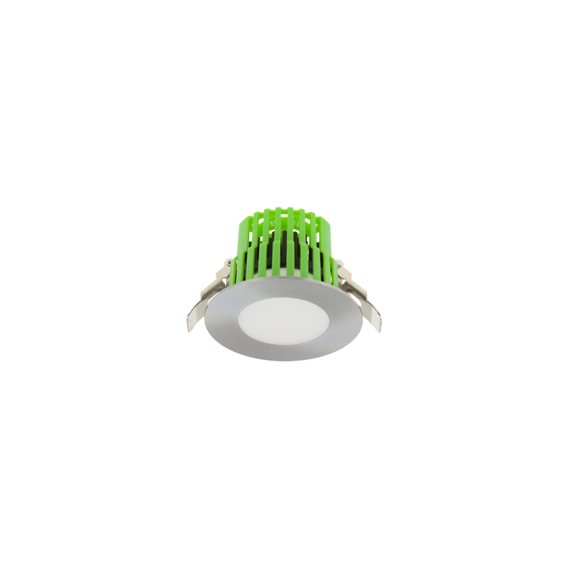 11W Flat Series Brushed Aluminium 3000K