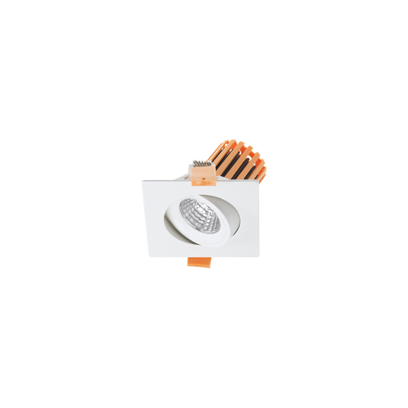Smart Tilt Classic Square Downlight Kit White 3000K