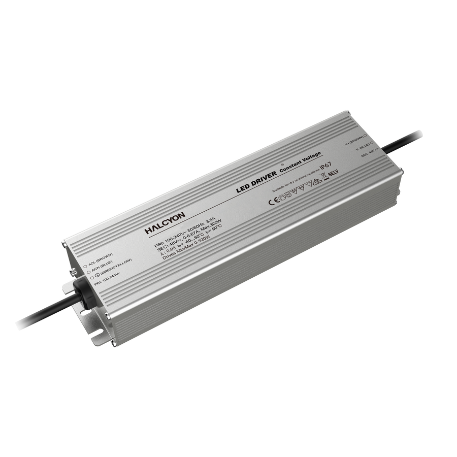 IP67 320W 48V Constant Voltage Non-dimmable Driver