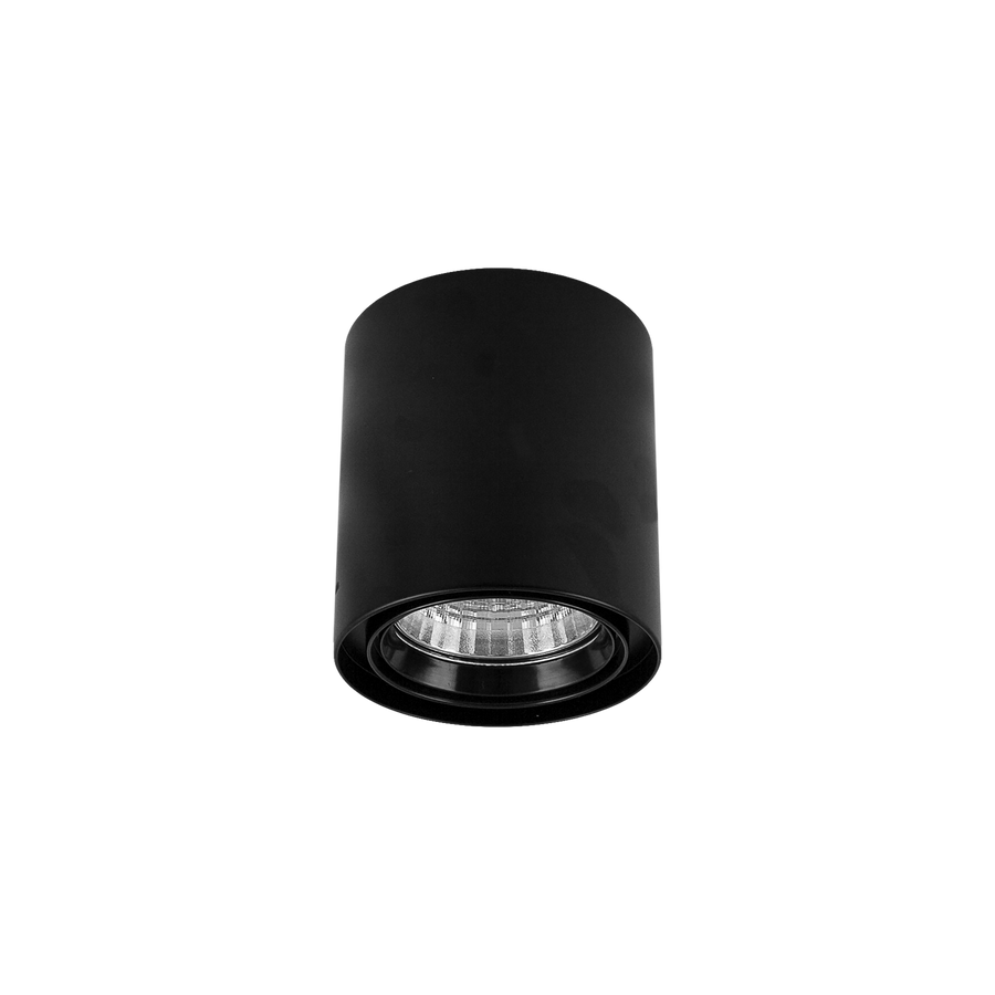 Can Surface Mount Downlight Black 3000K