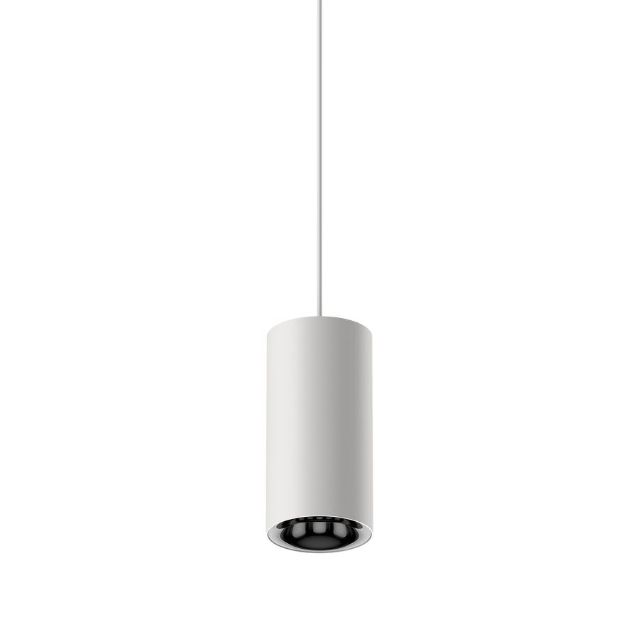 Cevon M40 Type 23 Dark Art Pendant Spot White, High Gloss Black 3000K