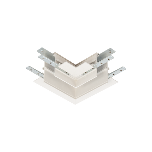 Recessed Deep L Profile Connector Left (Horizontal) White