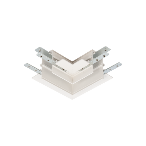 Recessed Deep L Profile Connector Right (Horizontal) White