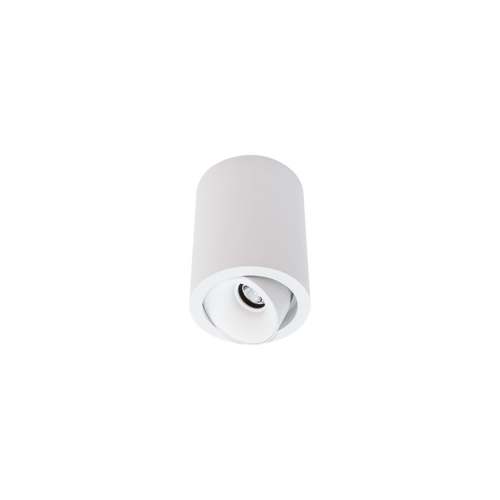 Cevon Med Tilt/Rotate Surface Mt Downlight White 3000K